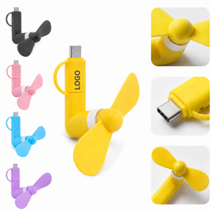 Portable Plug-in Smartphone Fan with Type-C Connector