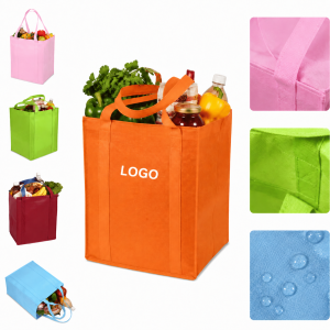 Thermal Insulated Non-Woven Shopping Tote with Reinforced Handles