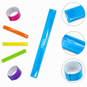 High-Visibility Safety Reflective Snap Armband Set